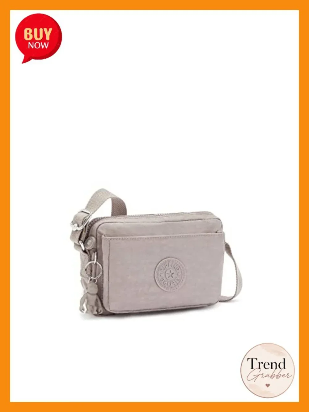 Kipling Abanu Convertible Crossbody Waist Pack Nylon Zip
